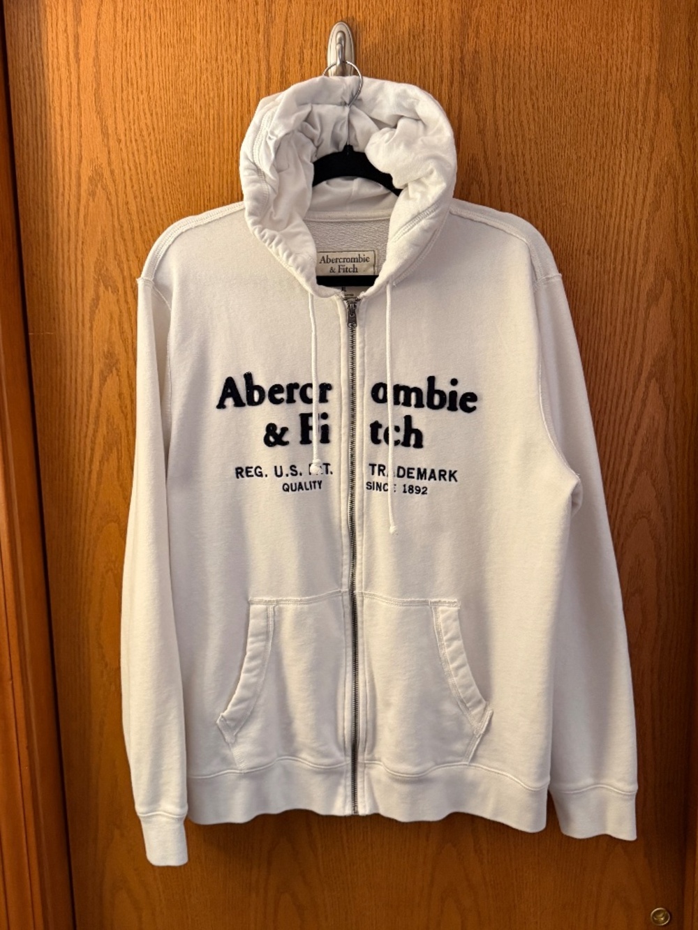 Mens Abercrombie & Fitch full zip hoodie XL